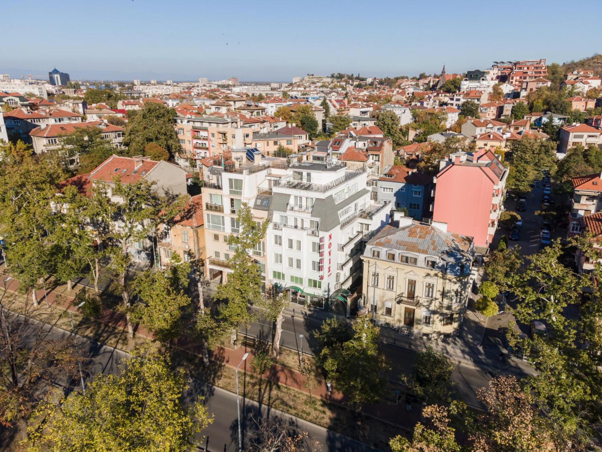 Noviz hotel Plovdiv Exteriér fotografie